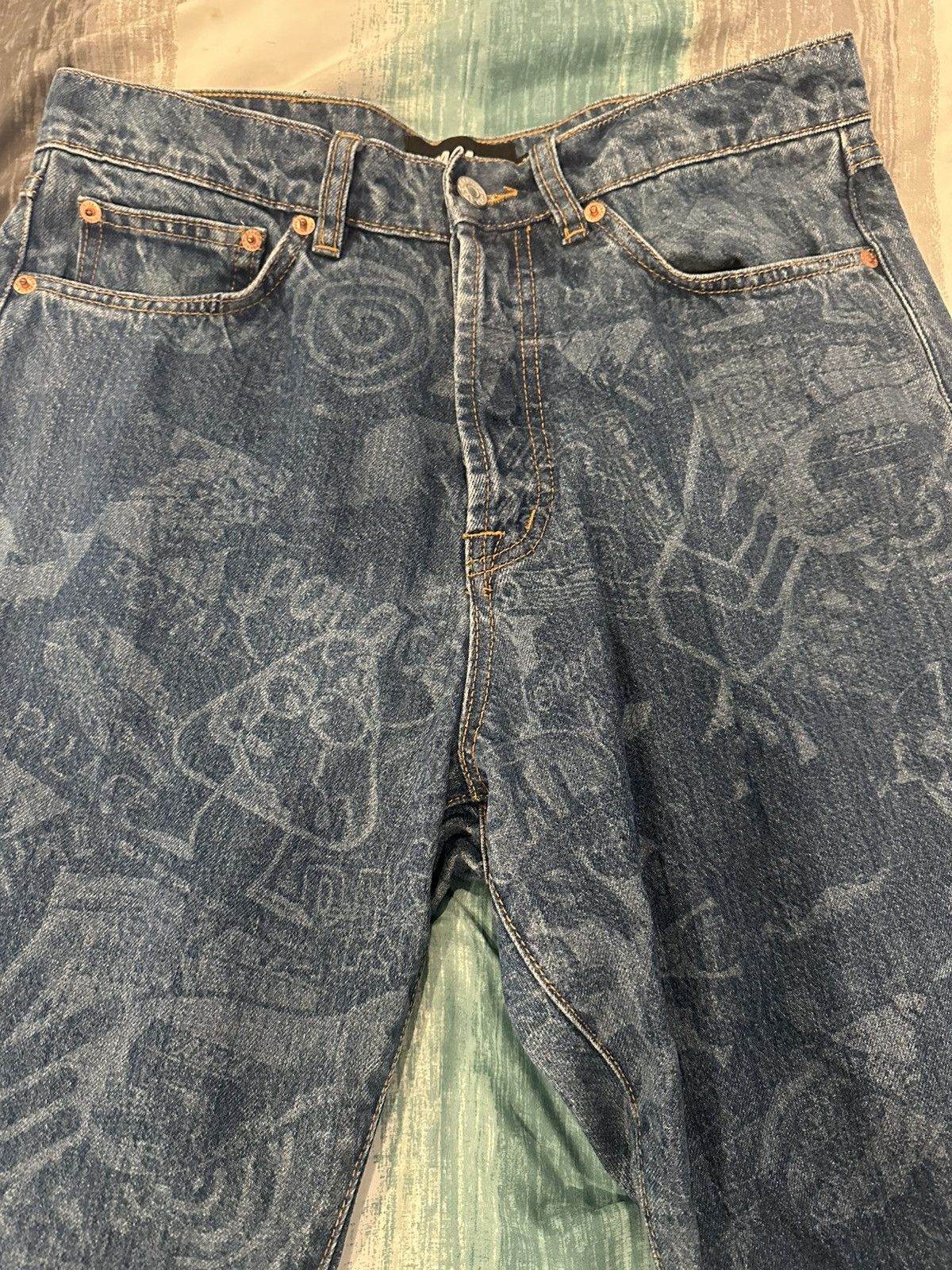 Palace Palace Sticker Pack Denim Jean 30 Size US 30 / EU 46 - 5 Thumbnail