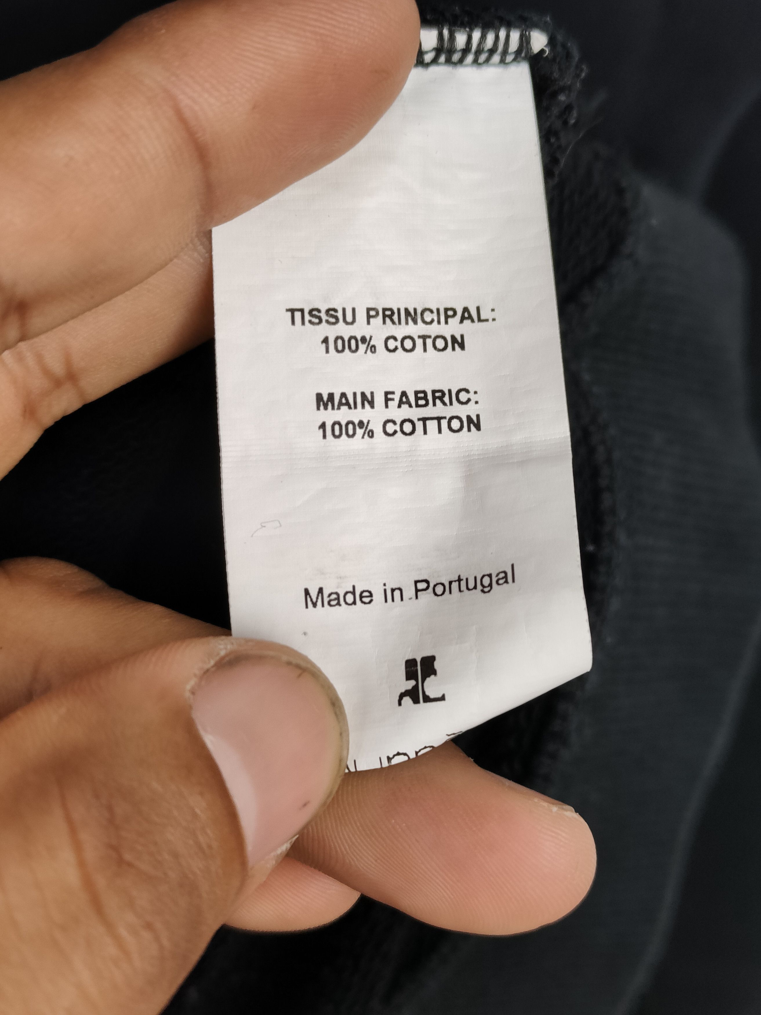 Courreges Courreges Paris Centre Logo Sweatshirt Size US S / EU 44-46 / 1 - 5 Thumbnail