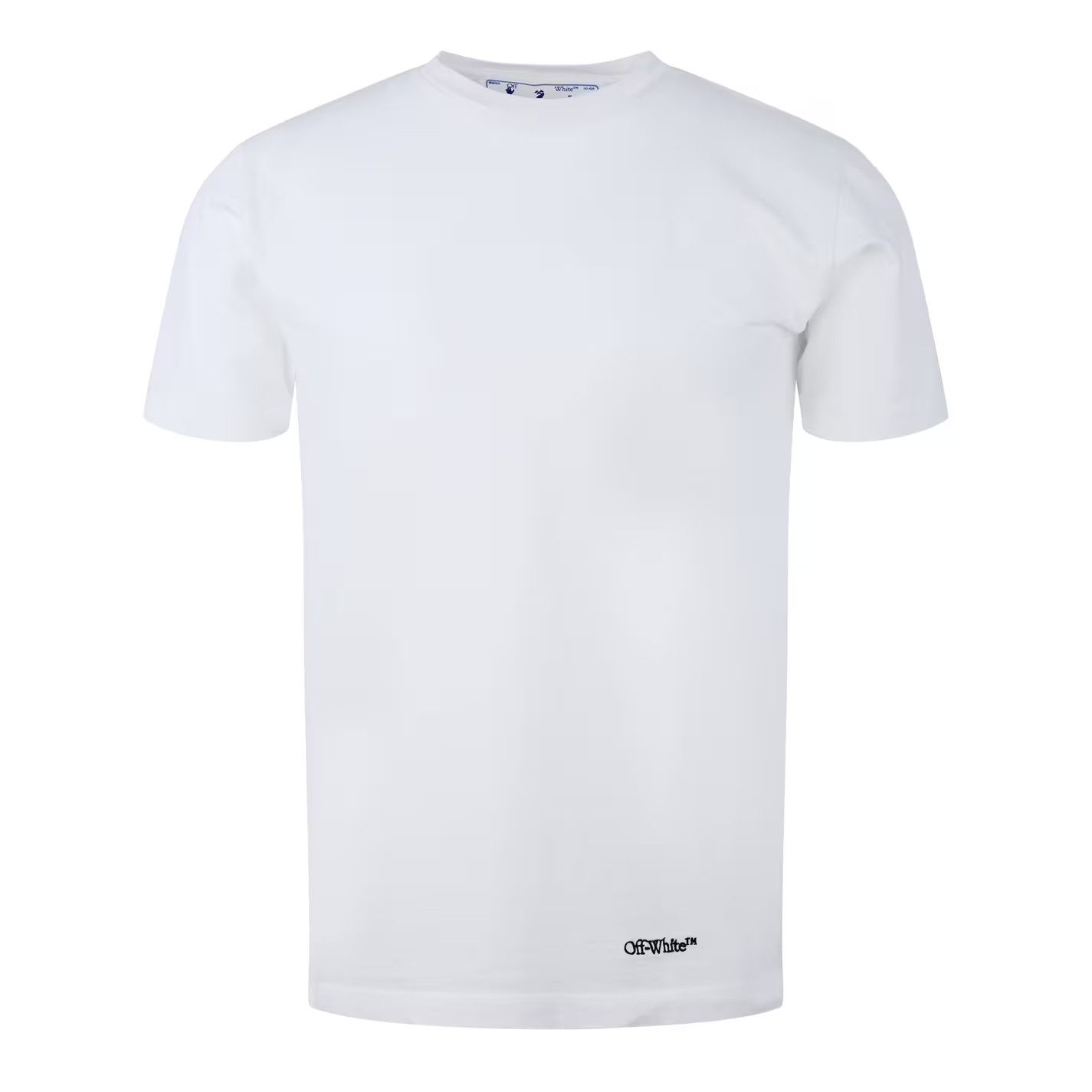 Off-White o1g2r1mq0226 Book Short Sleeve T-Shirt In White Size US XS / EU 42 / 0 - 1 Thumbnail