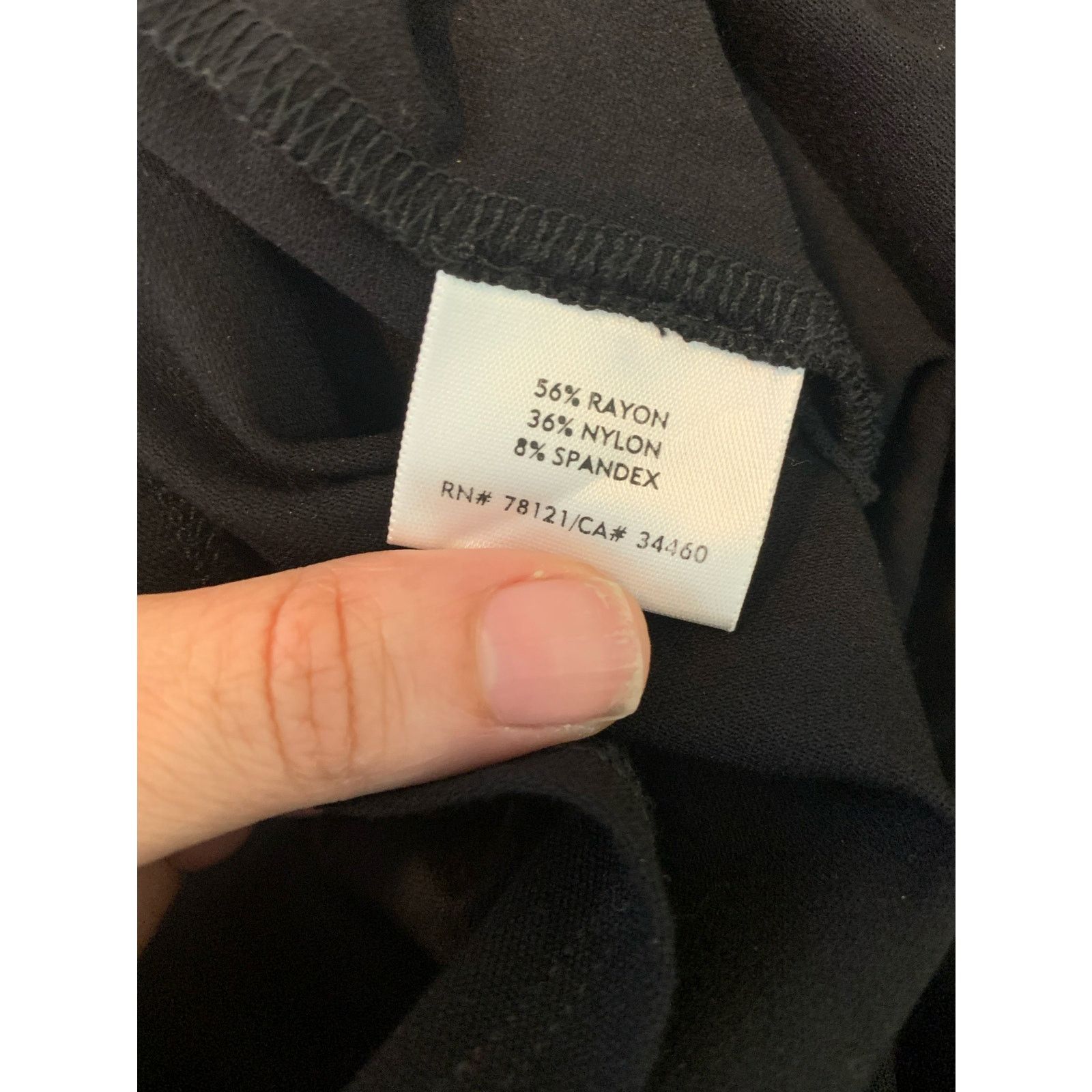 Eileen Fisher Eileen Fisher black sleeveless mini dress size M Size M / US 6-8 / IT 42-44 - 4 Thumbnail