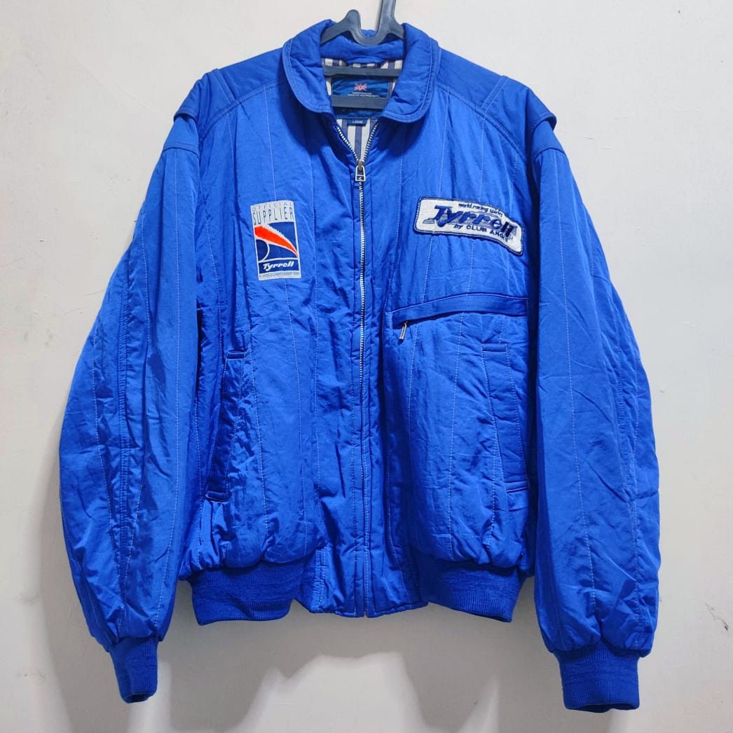 Formula 1 TYRRELL F1 Formula 1 Vintage Racing Jacket Size US L / EU 52-54 / 3 - 3 Thumbnail