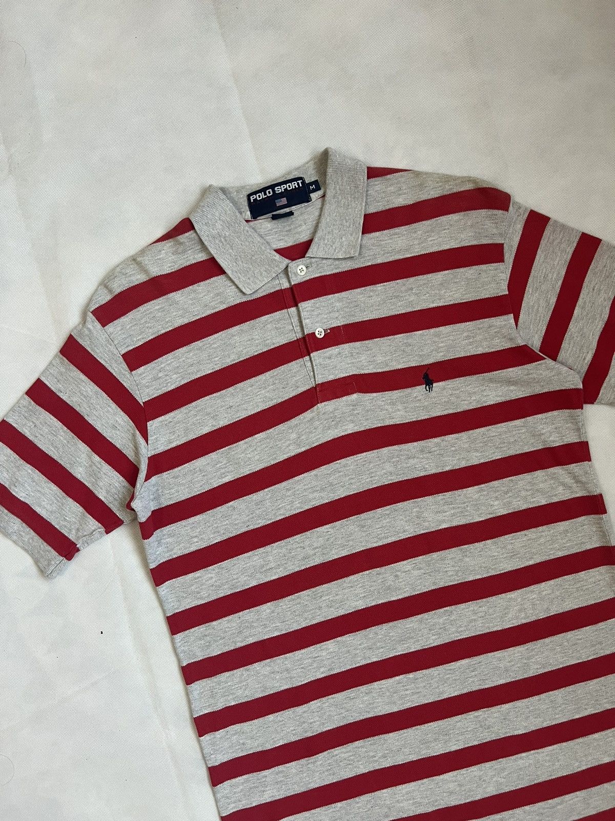 Polo Ralph Lauren Polo Sport Ralph Lauren Striped Small Pony Striped Shirt Size US M / EU 48-50 / 2 - 3 Thumbnail