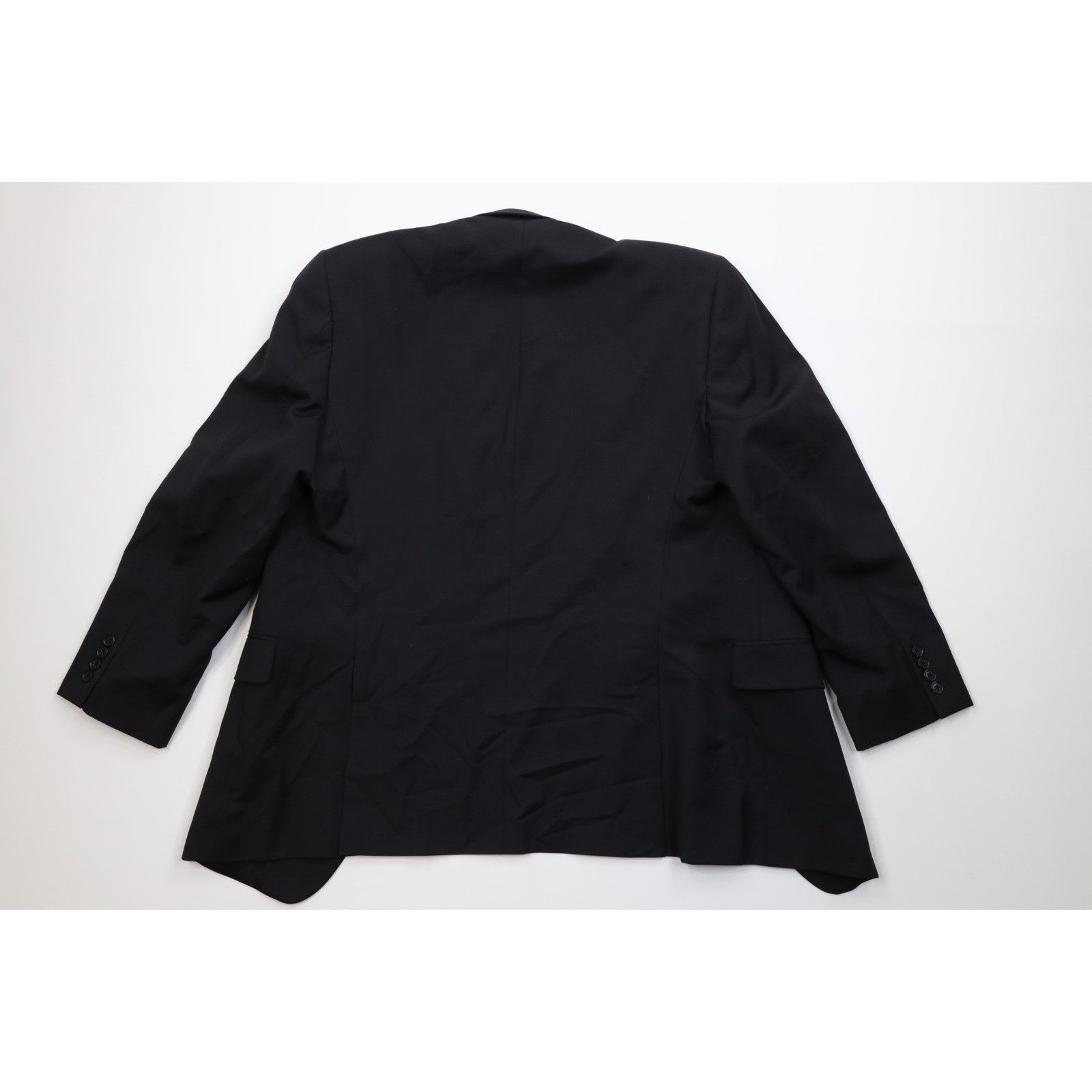 Calvin Klein Calvin Klein 2 Piece Wool Wedding Suit Black Size 40R - 7 Thumbnail