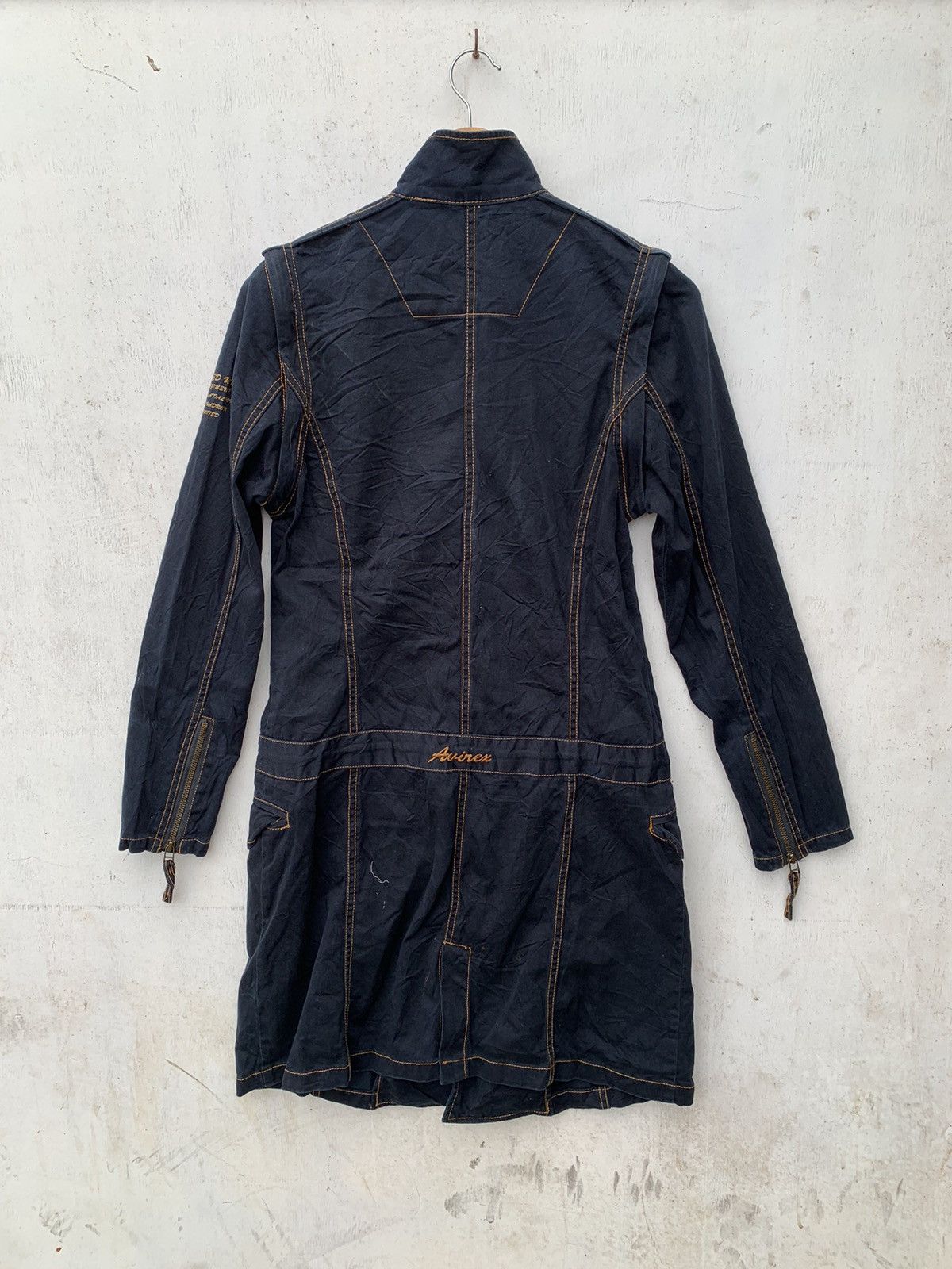 Avirex 🔥Steals 🔥 Avirex Zipper Long Jacket Rare Size L / US 10 / IT 46 - 8 Thumbnail