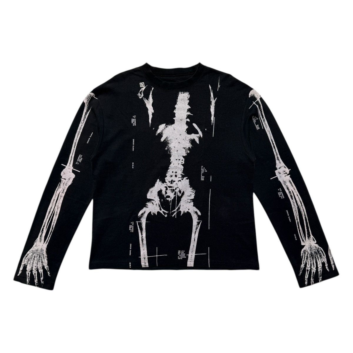 Jean Paul Gaultier 1990 X-Ray long sleeve Size US M / EU 48-50 / 2 - 1 Thumbnail