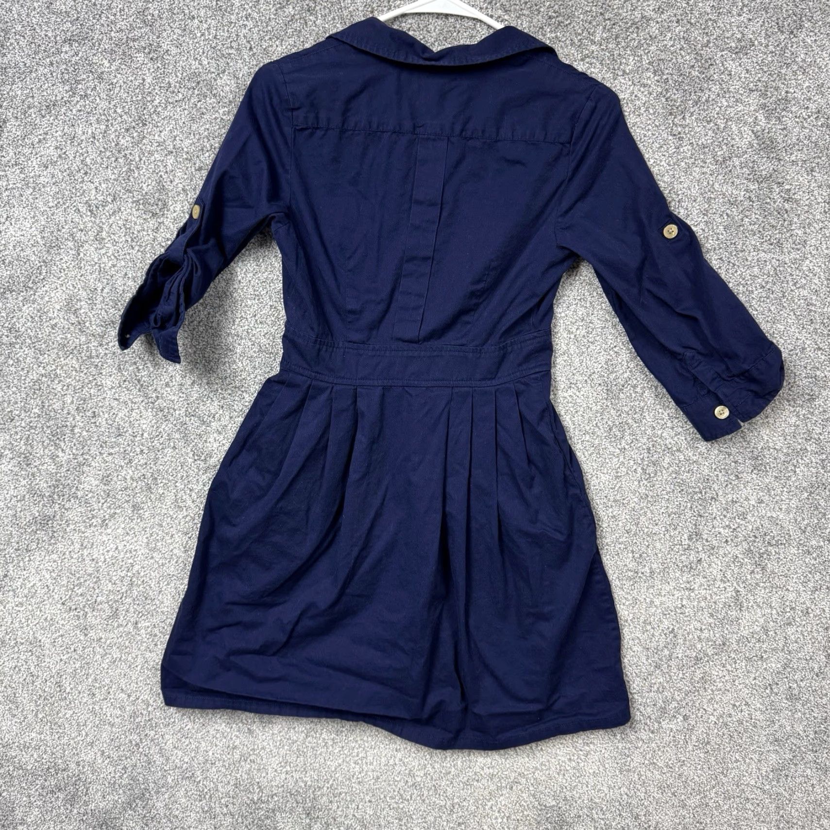 Old Navy Old Navy Shirt Dress 2 100% Cotton Retro 80s Teacher Military Coastal Utility Shirt Dress Women Adult Small Blue 90s Retro Modern Vintage: No Size XS / US 0-2 / IT 36-38 - 2 Thumbnail