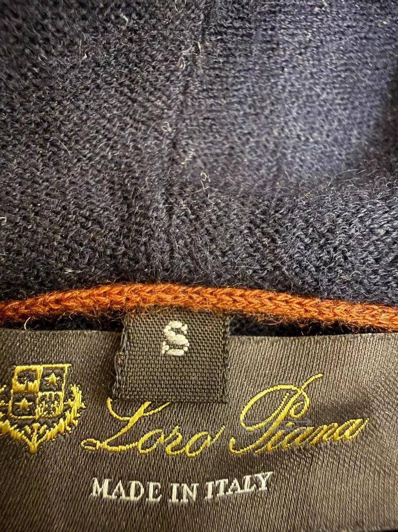 Loro Piana Loro Piana Men's Hooded Zip-up Knit Jacket Size US S / EU 44-46 / 1 - 7 Thumbnail