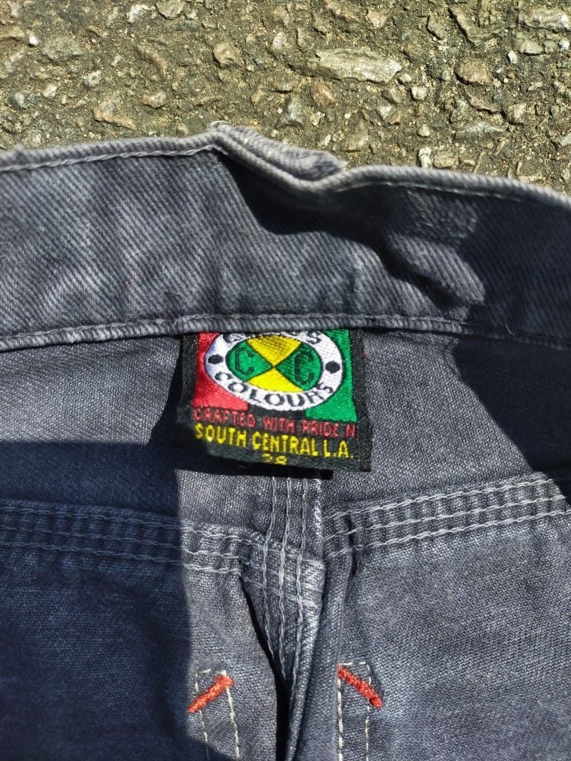 JNCO × Southpole 2000*s Cross colour Hip Hop Carpenter jeans Size US 28 / EU 44 - 5 Thumbnail