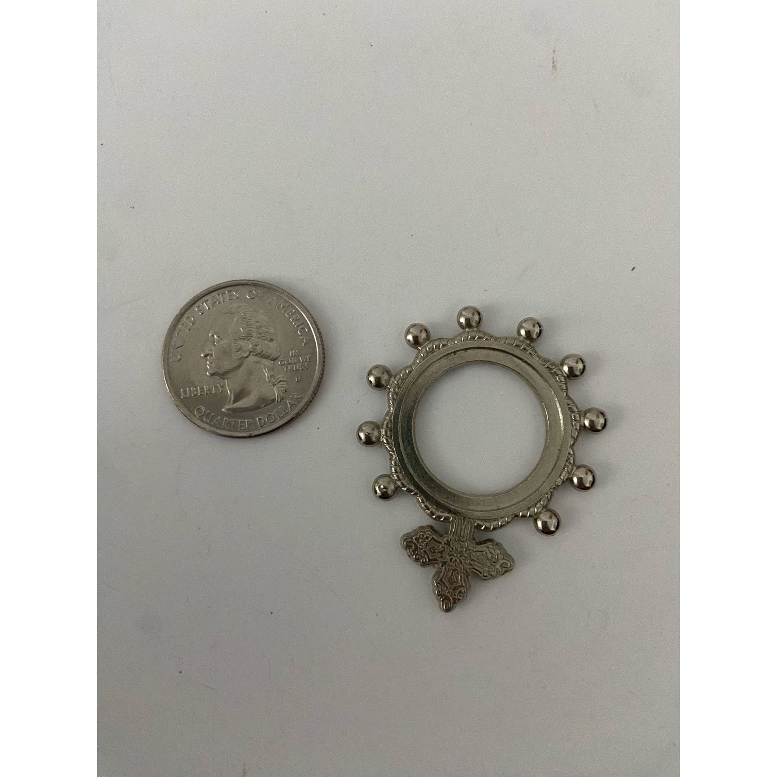 Other Rosary clip silver tone Size ONE SIZE - 3 Thumbnail
