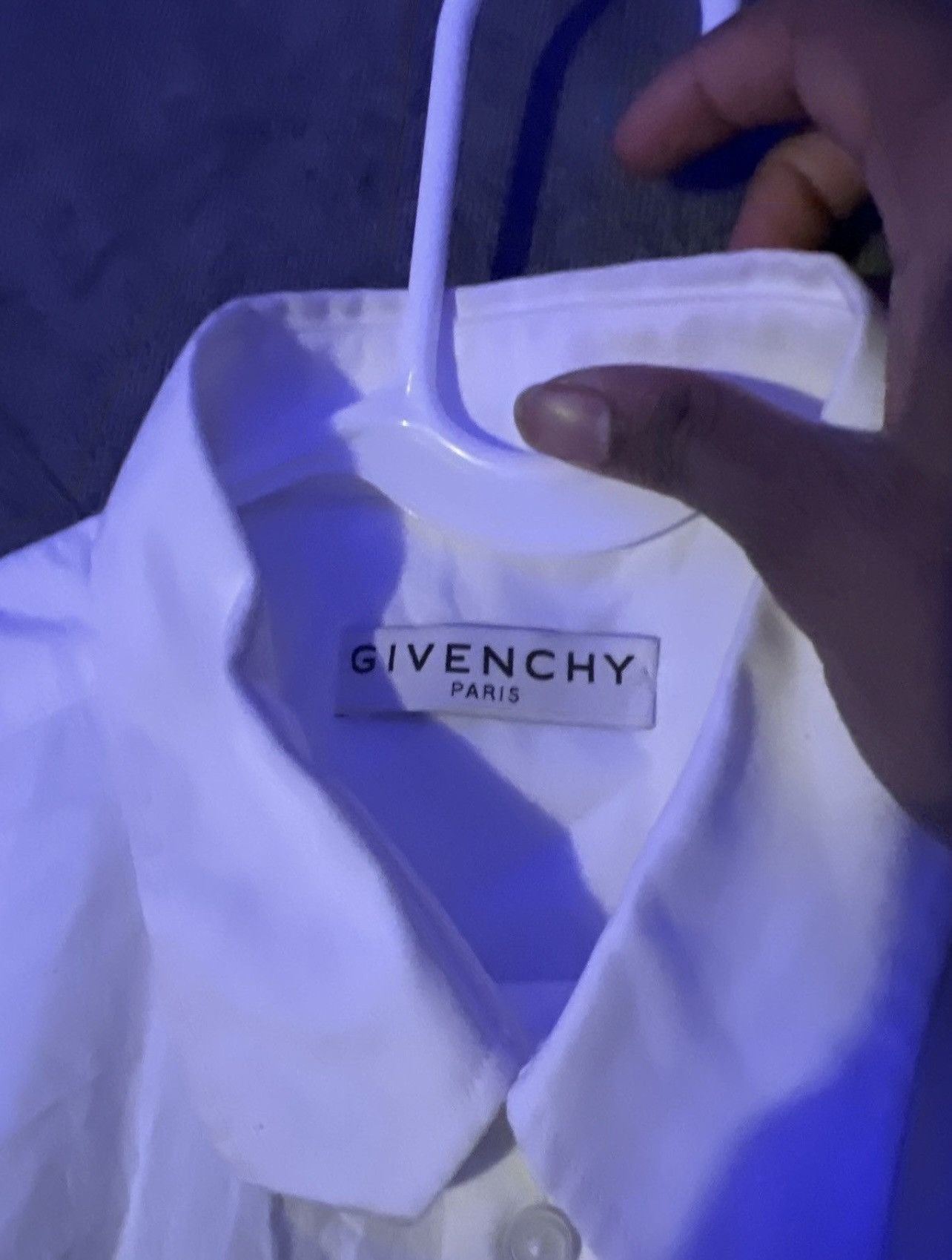 Givenchy White GIVENCHY 75008 PARIS button up Size US L / EU 52-54 / 3 - 2 Thumbnail