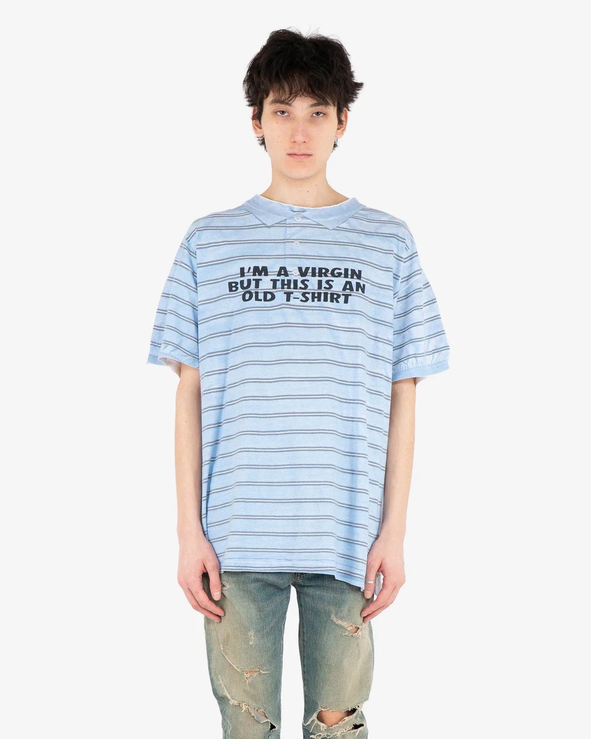 Vetements AW18 Virgin But This Is An Old T-Shirt Runway Tee Size US S / EU 44-46 / 1 - 4 Thumbnail