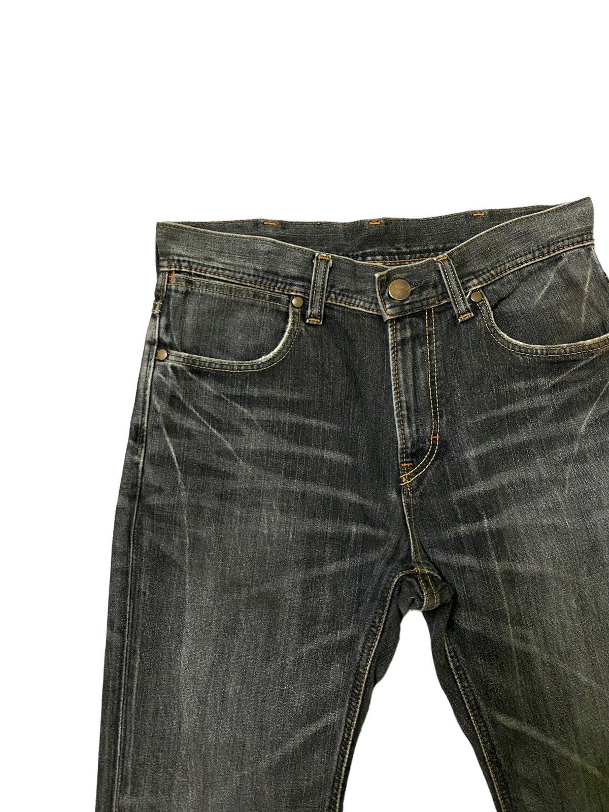 Vintage FLARED💥 WRANGLER CLAWMARKS BOOTCUT DENIM JEANS Size US 30 / EU 46 - 4 Thumbnail