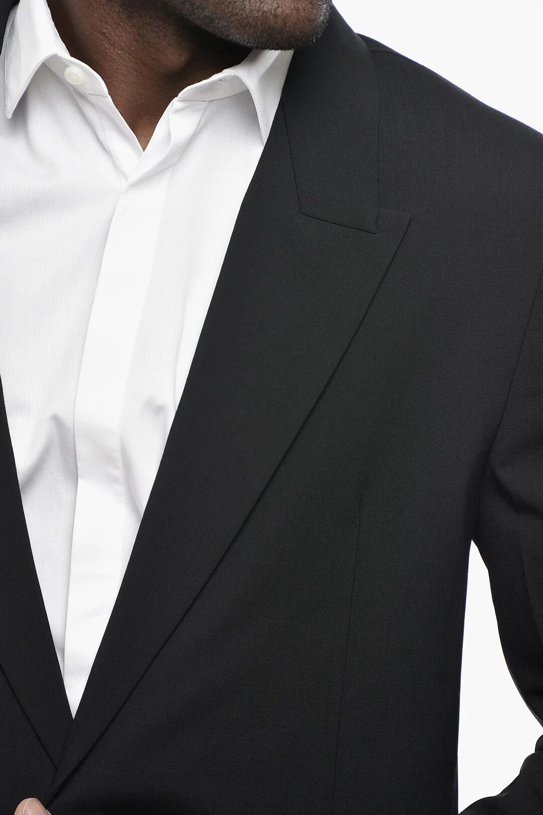 Givenchy og1mm0326 Unlined Stretch Wool Blazer in Black Size US M / EU 48-50 / 2 - 3 Thumbnail