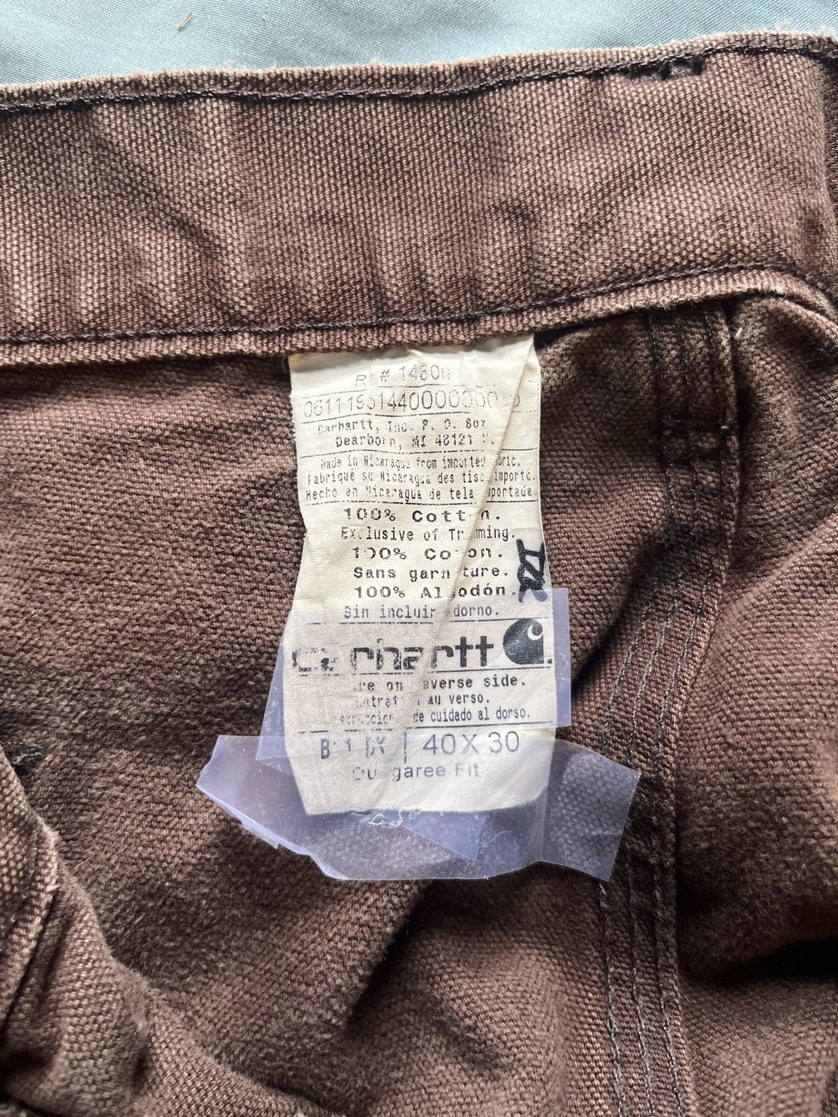 Carhartt Vintage Carhartt Loose Original Fit Size US 40 / EU 56 - 3 Thumbnail