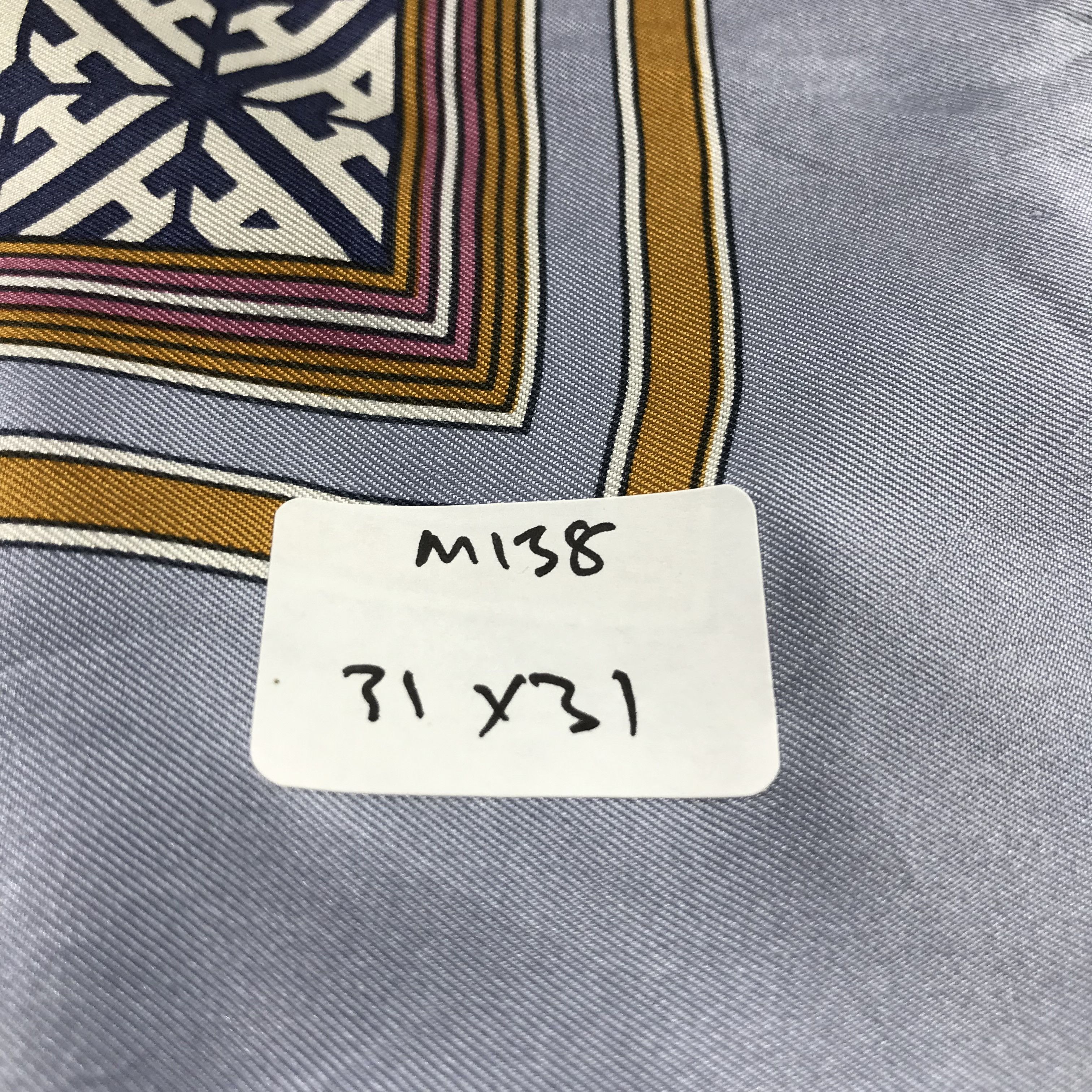 Hardy Amies Vintage Hardy Amies Geometrical Silk Scarf M138 Size ONE SIZE - 8 Thumbnail