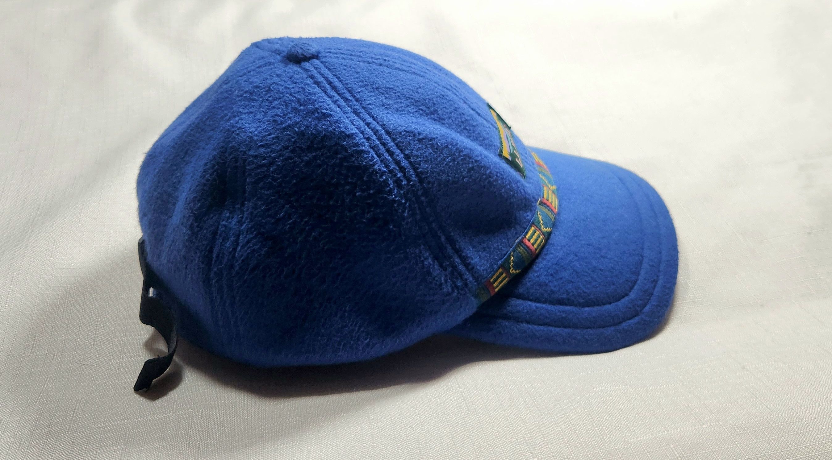 L.L. Bean LL Bean Fuzzy Blue Fleece Winter Baseball Hat SZ S ear flaps Size ONE SIZE - 5 Thumbnail