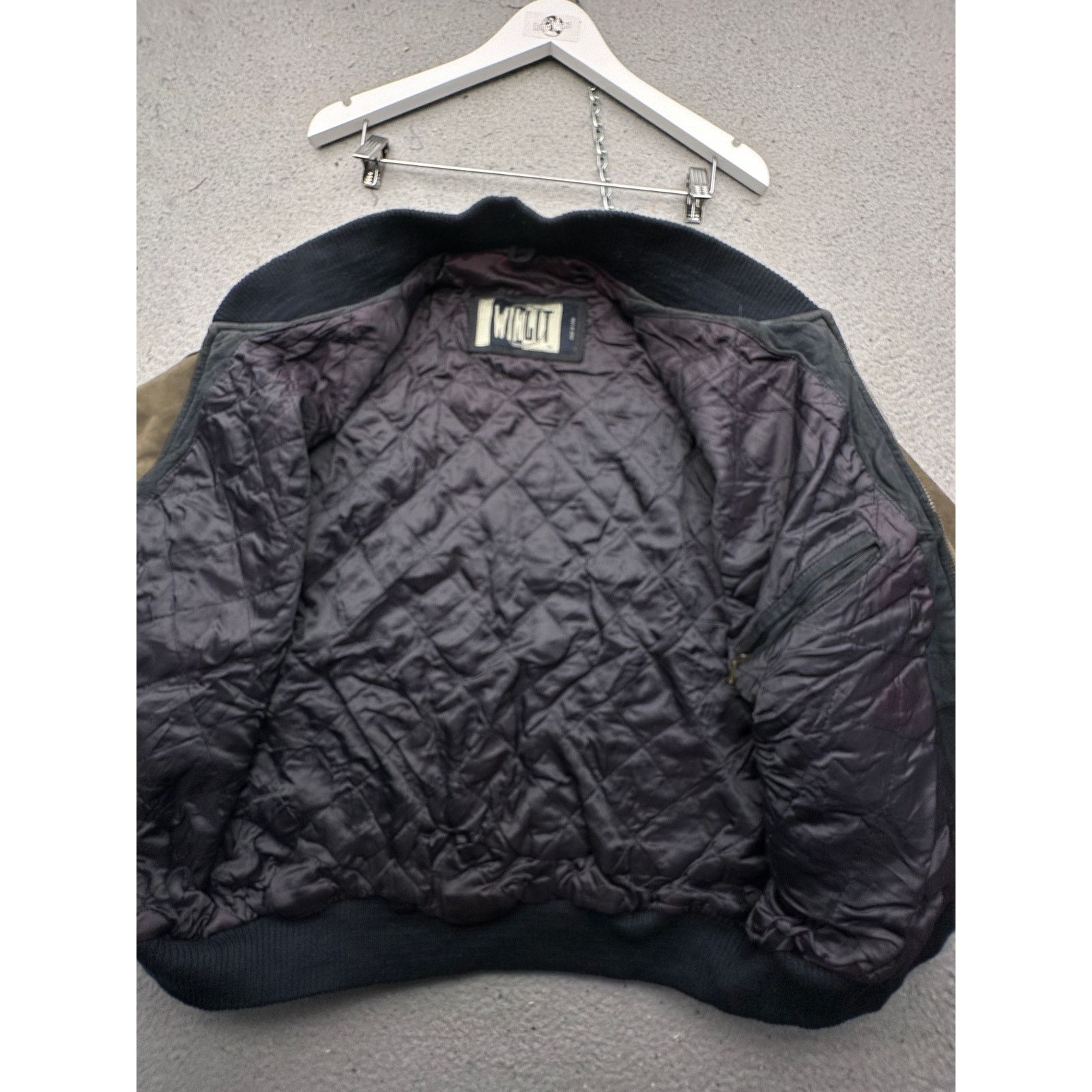 Other Vintage Winlit Two Tone Varsity Bomber Leather Jacket Large Size US L / EU 52-54 / 3 - 12 Thumbnail