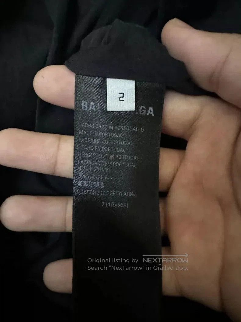 Balenciaga Balenciaga Double Ring Logo T. Size US M / EU 48-50 / 2 - 4 Thumbnail