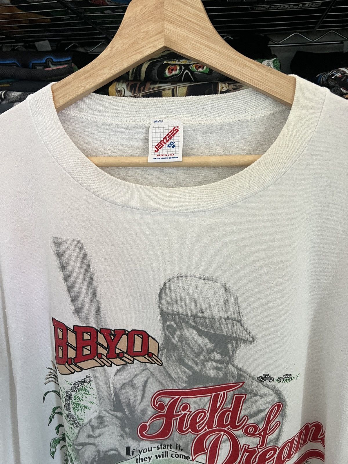MLB MLB Field of Dreams BBYO Baseball Tee Size US XXL / EU 58 / 5 - 4 Thumbnail