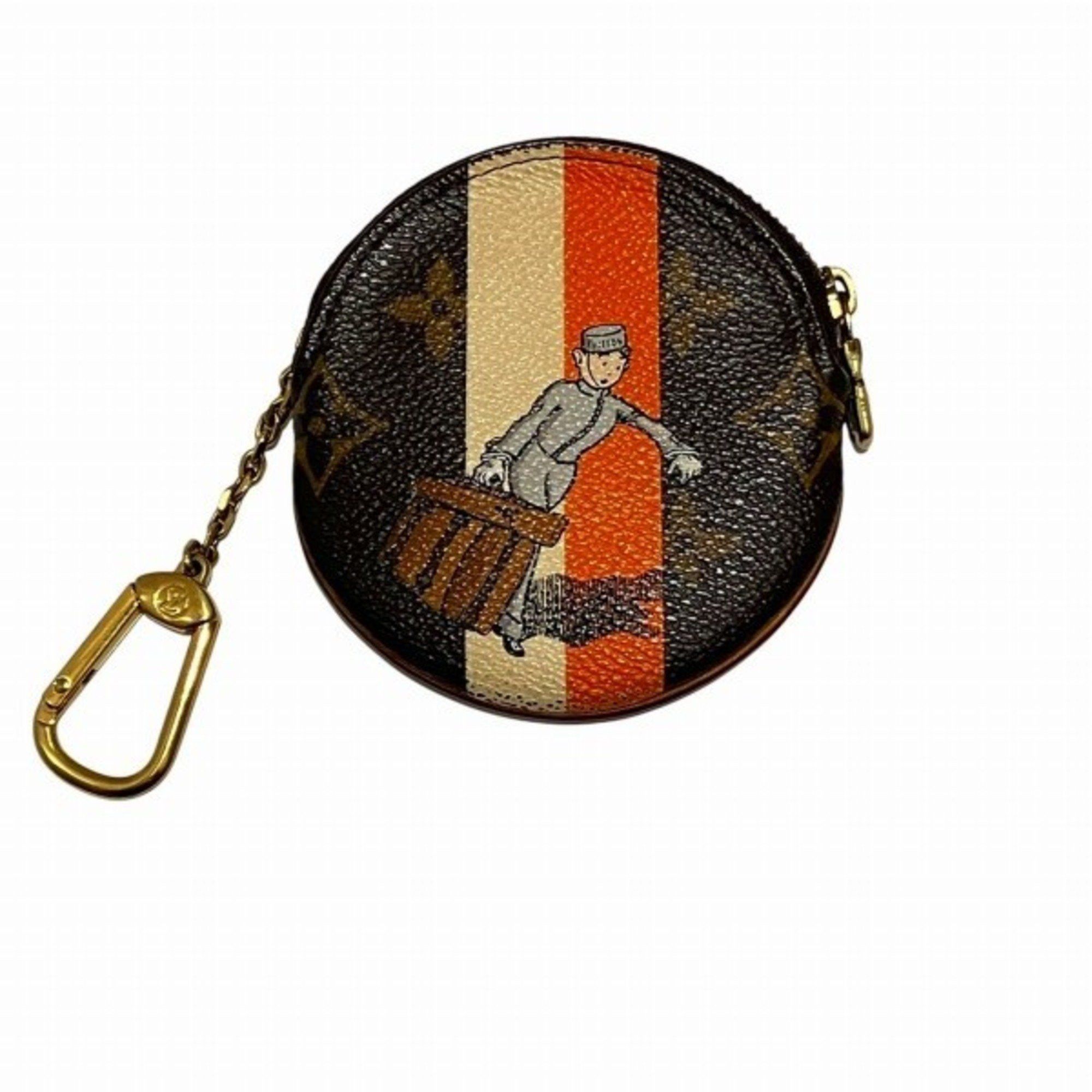 Louis Vuitton M60037 Men,women Coin Purse/coin Case Brown,galle,monogram, Women's