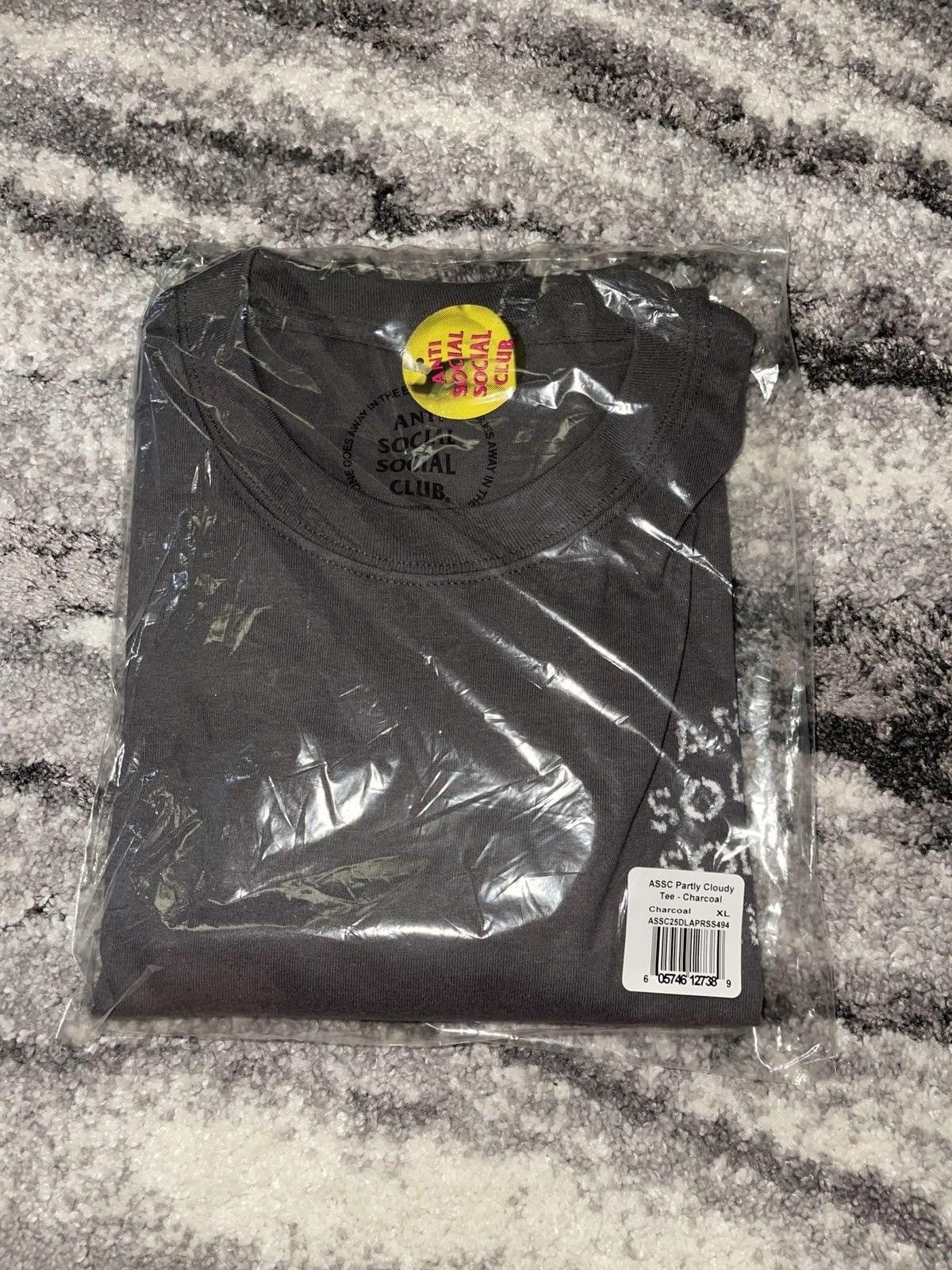 Anti Social Social Club Anti Social Social Club ‘Partly Cloudy’ Charcoal Size US XL / EU 56 / 4 - 5 Thumbnail