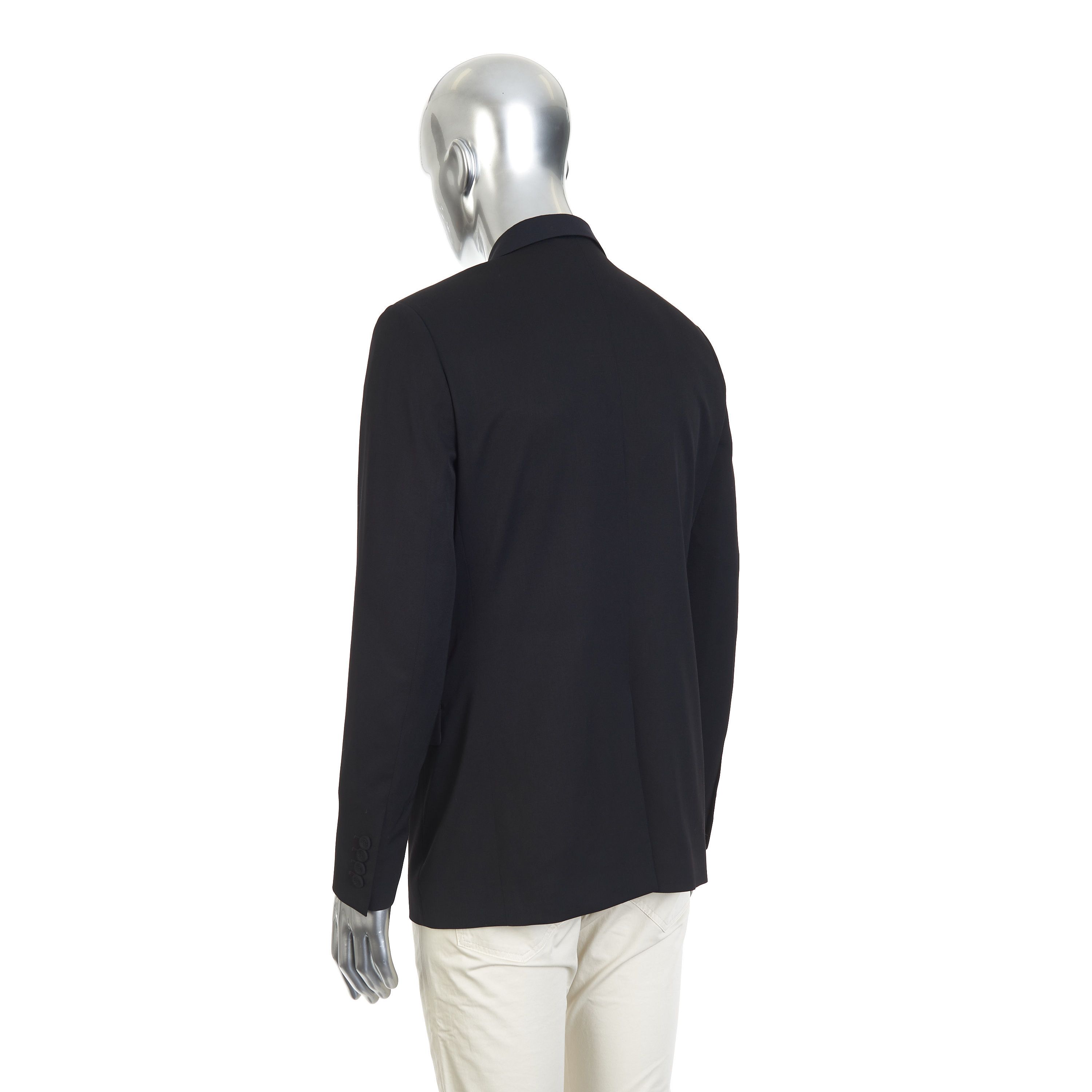 Dior Officers Jacket In Virgin Wool With Embroidered Stars Size 38R - 5 Thumbnail