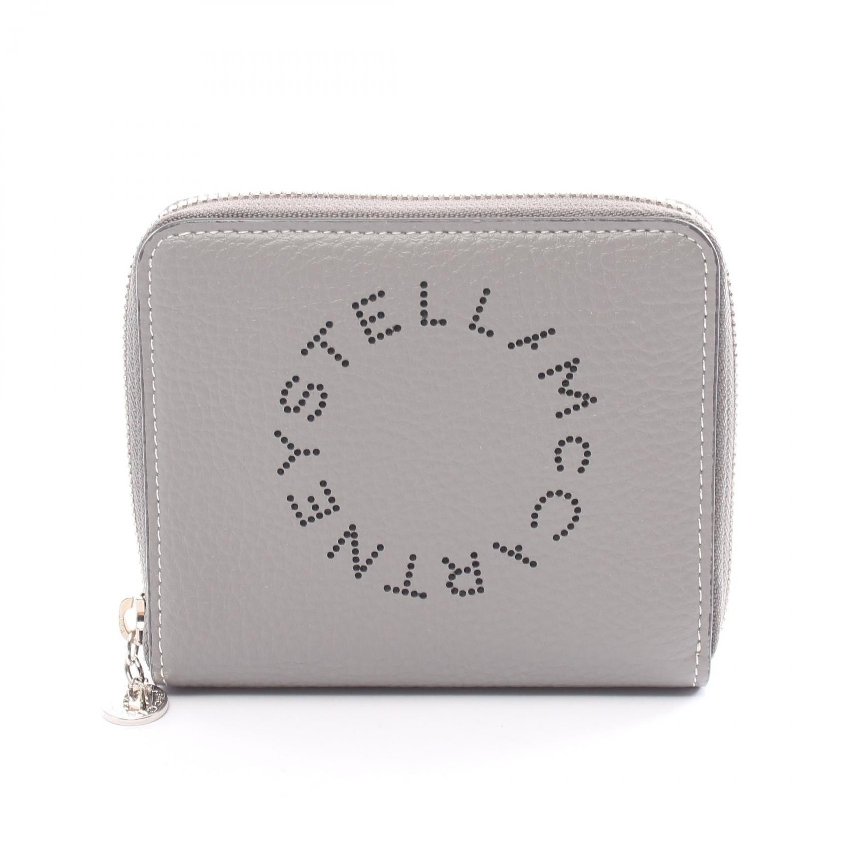 Stella McCartney Stella Mccartney Round Zipper Bifold Wallet Leather Long Wallet 7P0009 in Great Condition Size ONE SIZE - 1 Thumbnail