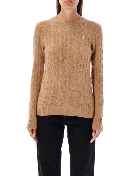 Polo Ralph Lauren POLO RALPH LAUREN Women Sweater 211 971865 002 Beige Size L / US 10 / IT 46 - 1 Thumbnail