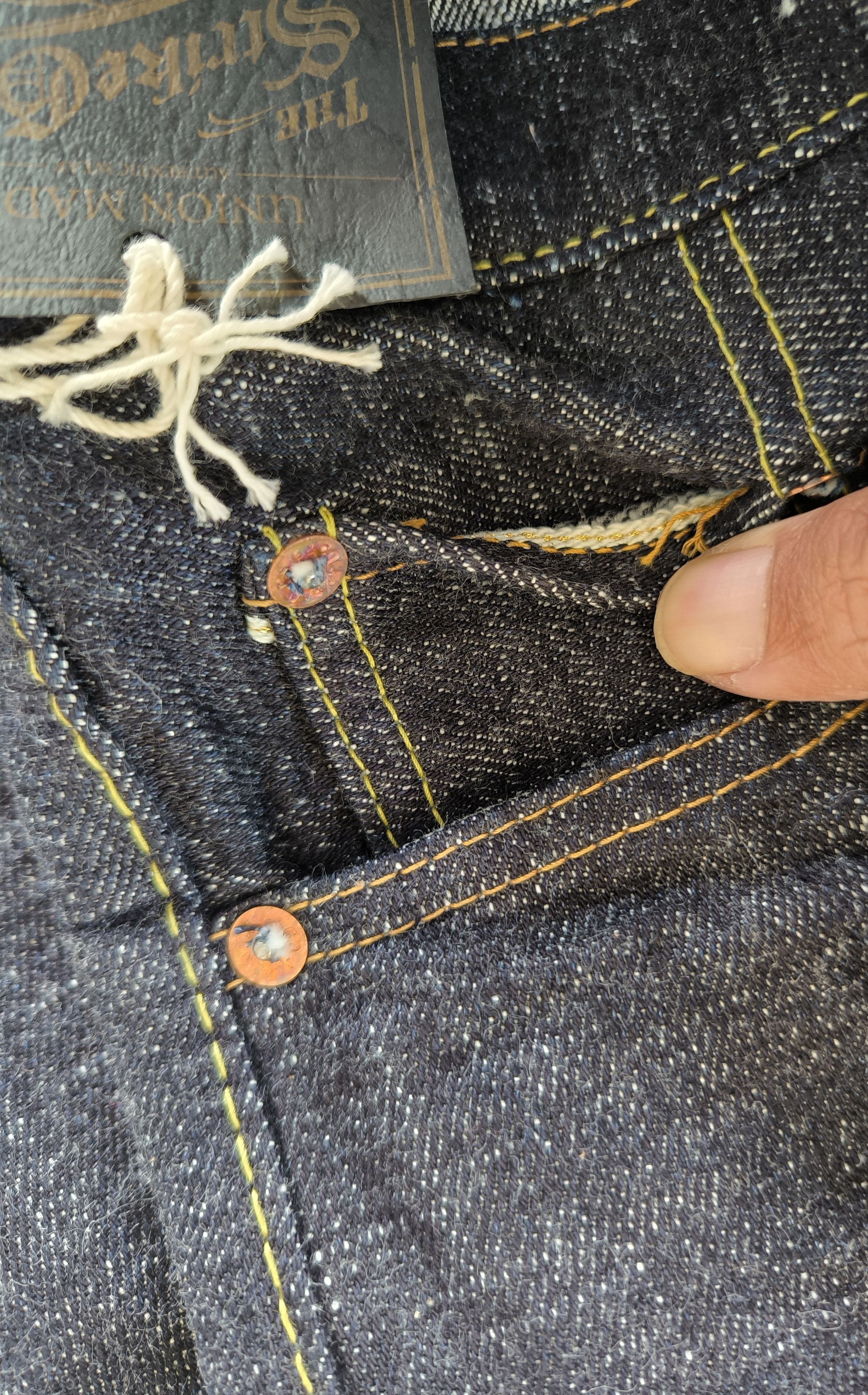 The Strike Gold THE STRIKE GOLD slubby series SG7104 selvedge jenas Size US 32 / EU 48 - 7 Thumbnail