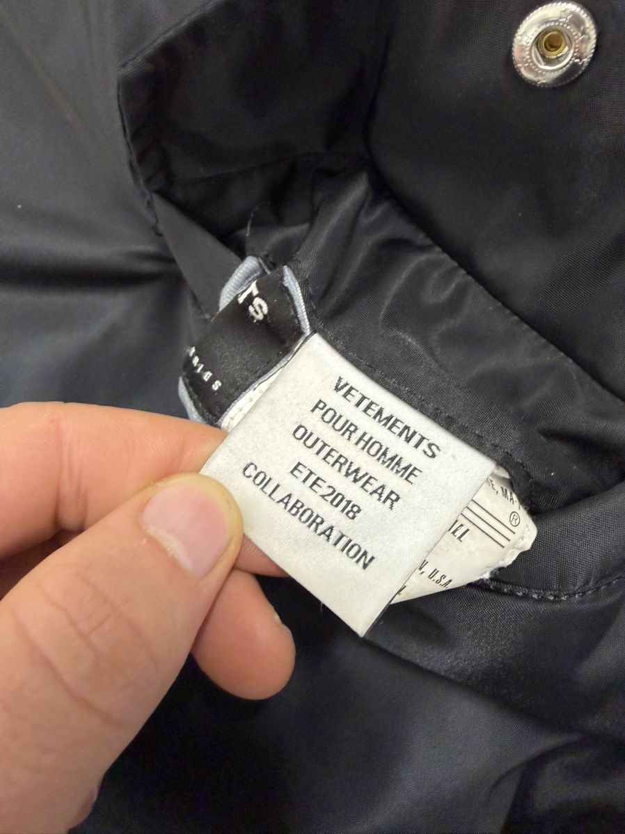 Alpha Industries × Vetements Vetements x Alpha Industries Reversible Bomber Jacket Size US XS / EU 42 / 0 - 14 Thumbnail