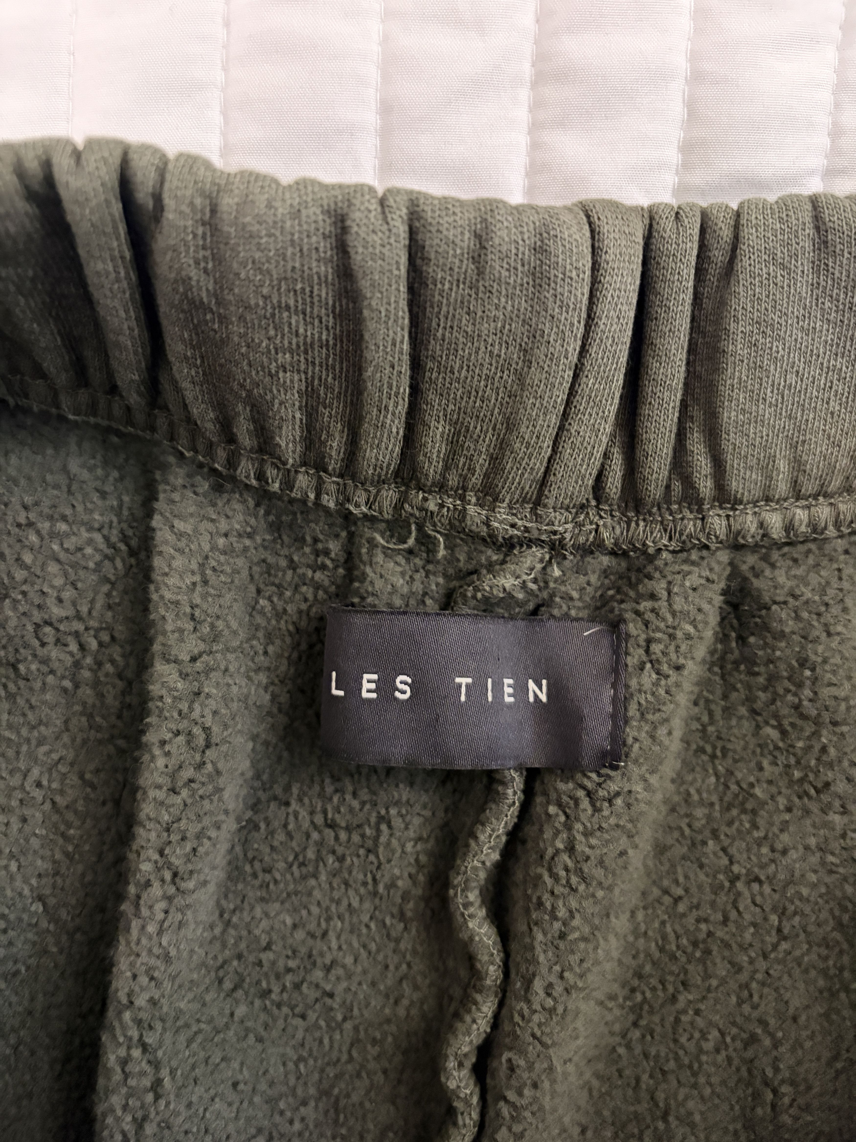 Les Tien Khaki Heavyweight Classic Sweatpants Size US 38 / EU 54 - 4 Thumbnail