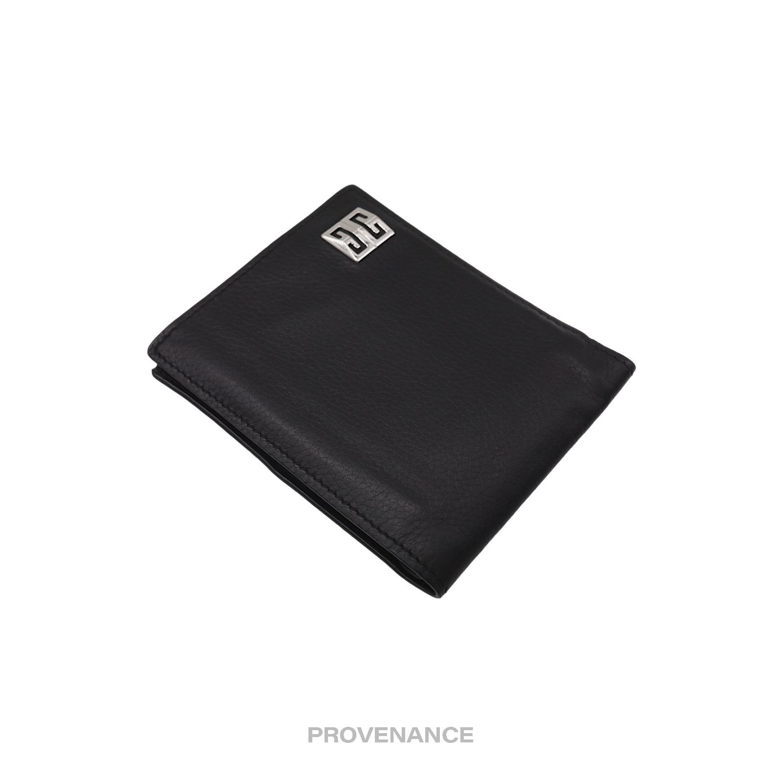 Givenchy 🔴 Givenchy 4G Logo 8CC Bifold Wallet - Black Leather Size ONE SIZE - 7 Thumbnail