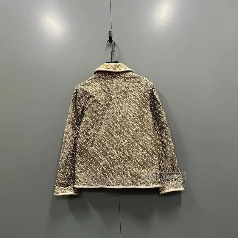 Burberry Burberry Brown Cotton Logo Men’s Jacket. Size US M / EU 48-50 / 2 - 2 Thumbnail