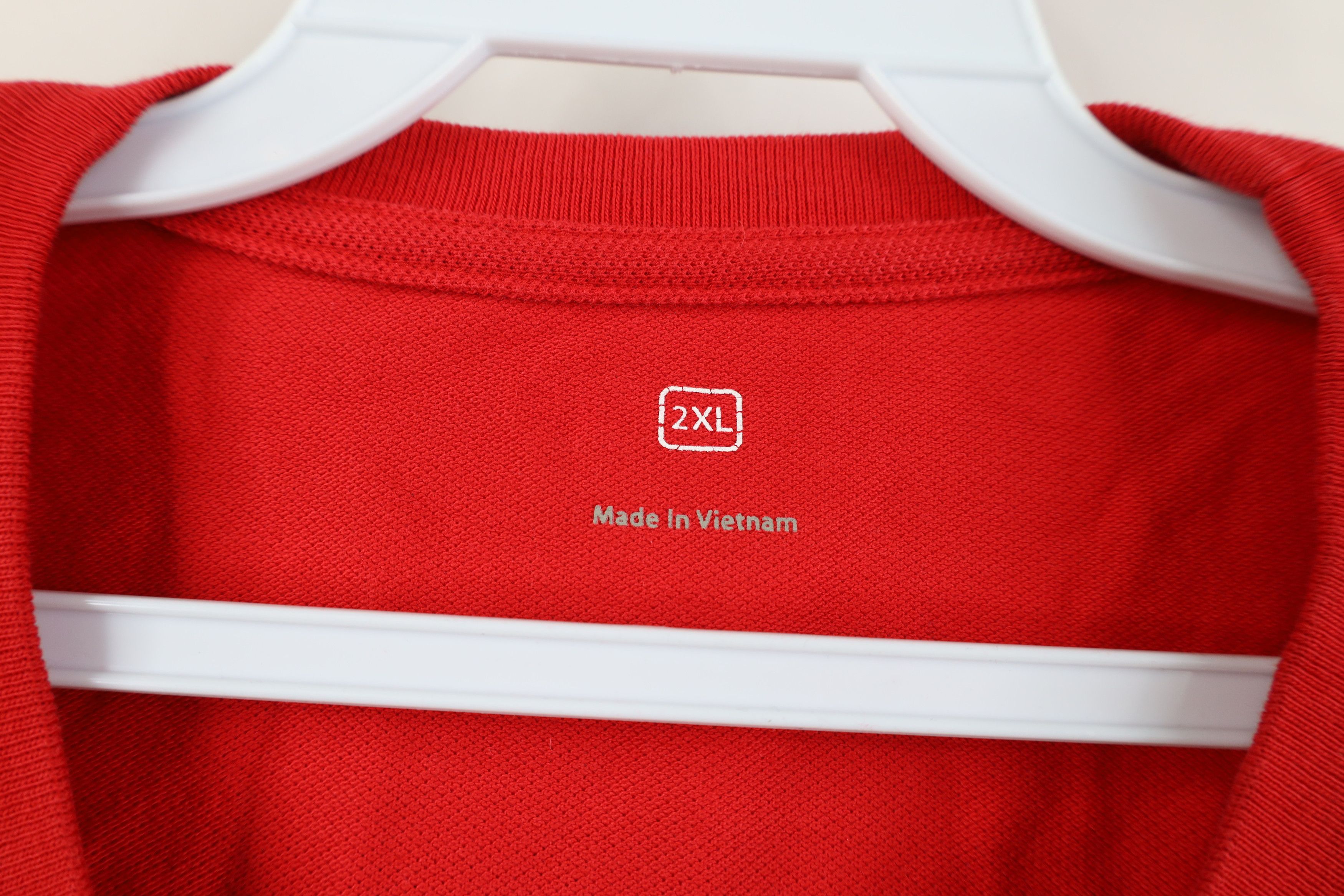 Apple Vintage Apple Company Apple Logo Thermal Knit T-Shirt Red Size US XXL / EU 58 / 5 - 5 Thumbnail