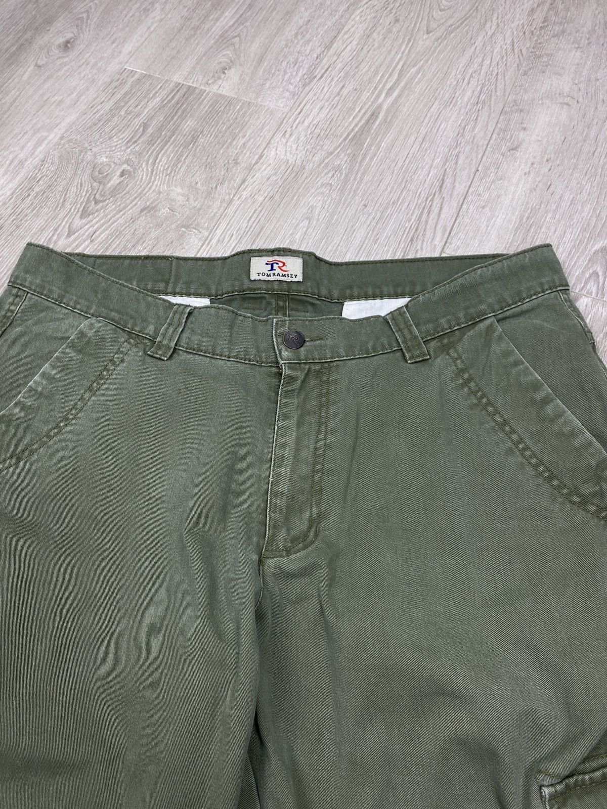 Japanese Brand Vintage Khaki Baggy Cargo Pants size 34 Size US 34 / EU 50 - 6 Thumbnail
