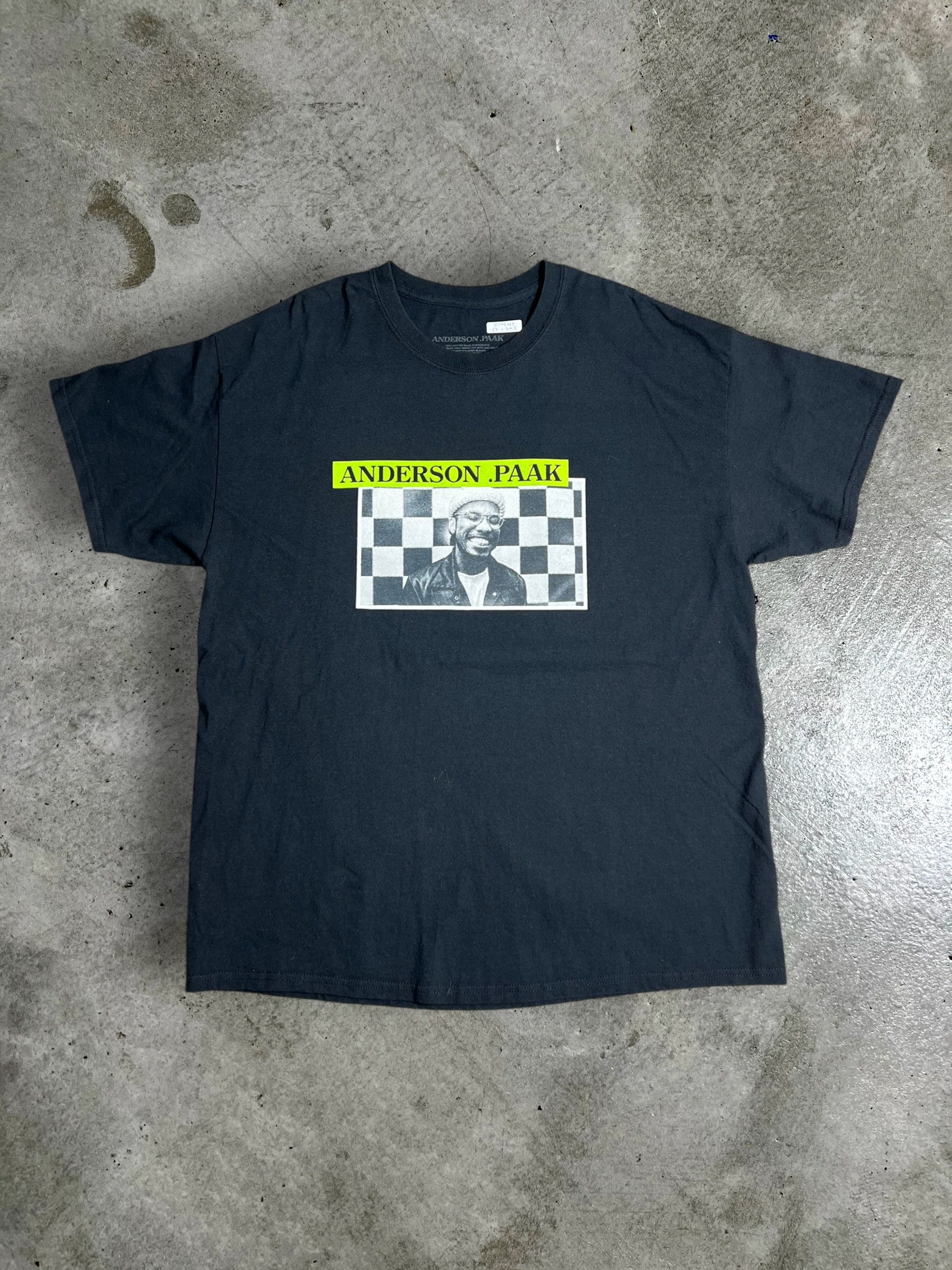 Band Tees Anderson .Paak Best Teef in the Game Tour Tee (XL) GTME665 Size US XL / EU 56 / 4 - 1 Thumbnail