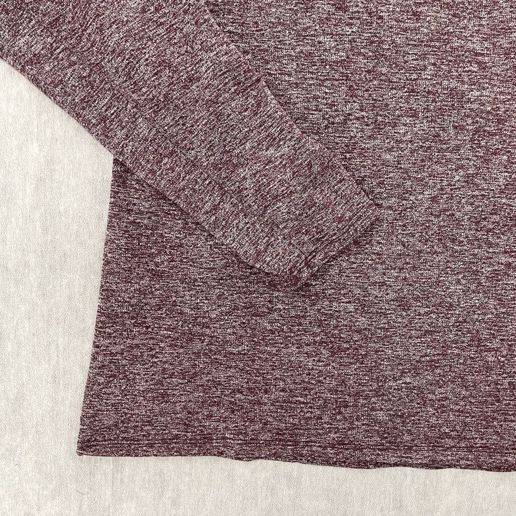 Lululemon VINTAGE Lululemon Men's Long Sleeve Performance Polo Shirt Athletic Crew Neck Red 90s Size US M / EU 48-50 / 2 - 4 Thumbnail