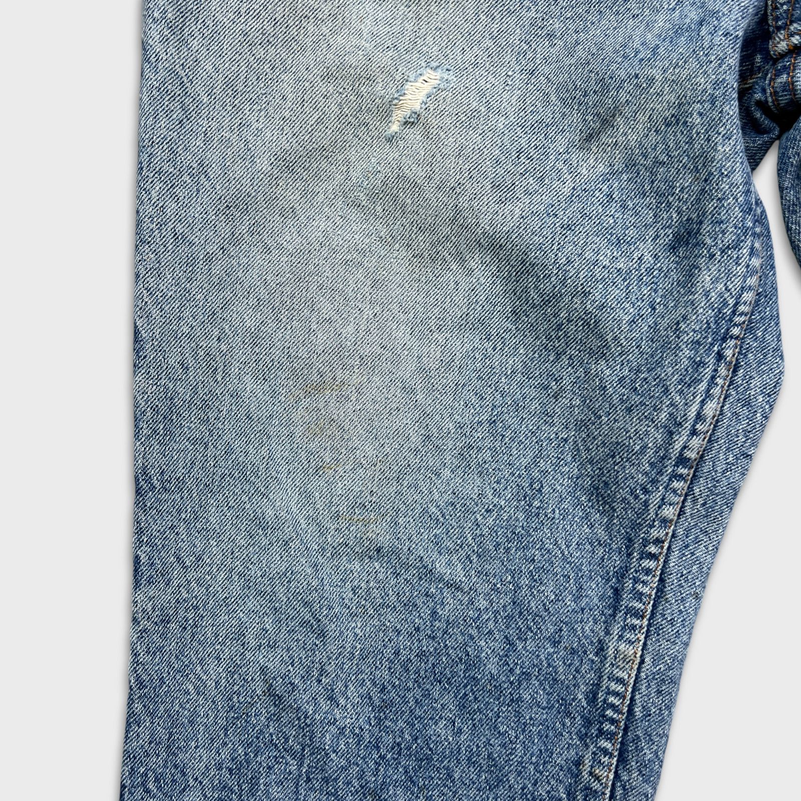 Levi's × Vintage Vintage 619 Levi's Jeans 33x26 Orange Tab Faded 90s Denim Size US 33 - 4 Thumbnail