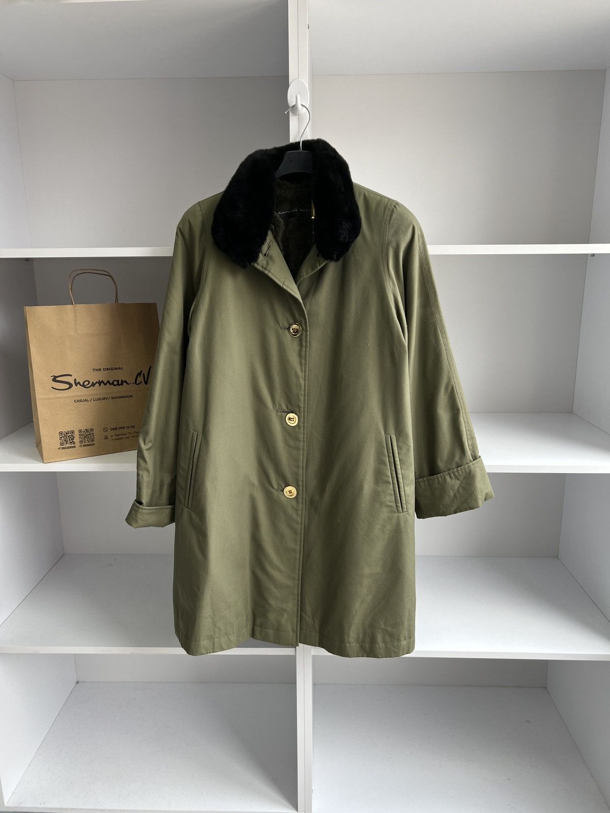 Jean-Louis Scherrer × Vintage Vintage 1950s Jean -Louis Scherrer Very Rare Coat Size US M / EU 48-50 / 2 - 1 Thumbnail
