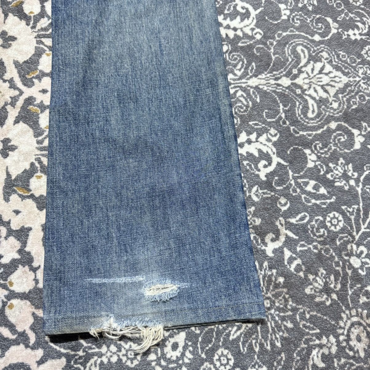 Levi's Vintage Levis 517 Flare Jeans Hedi Slimane Size US 30 / EU 46 - 17 Thumbnail