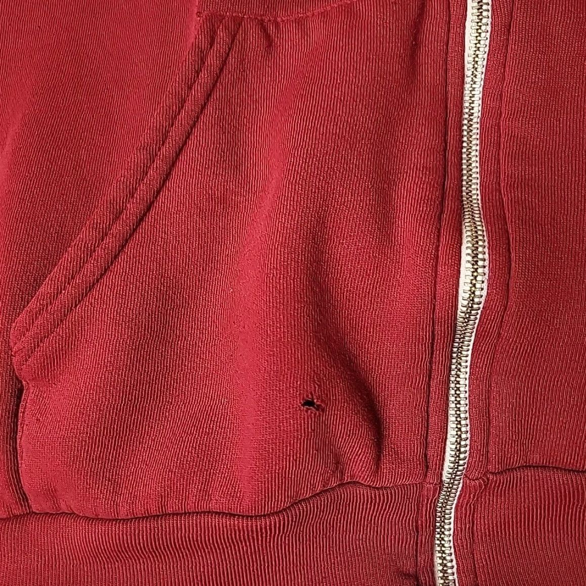 Vintage VINTAGE Wilma Theatre Hoodie Women L Red Full Zip Hooded Sweatshirt Missoula Montana Size L / US 10 / IT 46 - 3 Thumbnail