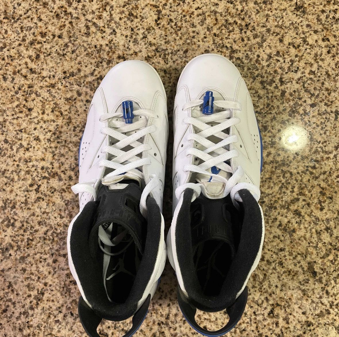Hypebeast × Jordan Brand × Nike Air Jordan 6 Retro Sport Blue Size US 10 / EU 43 - 3 Thumbnail