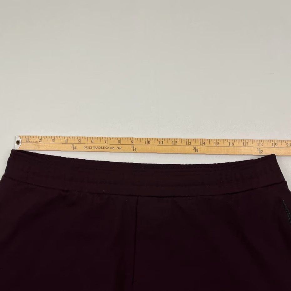 Vintage Public Rec Pants Mens 40x28 Straight Maroon Burgundy Athleisure Stretch Elastic 5-Pocket Design Regular Size 40 Iron Size US 40 / EU 56 - 5 Thumbnail