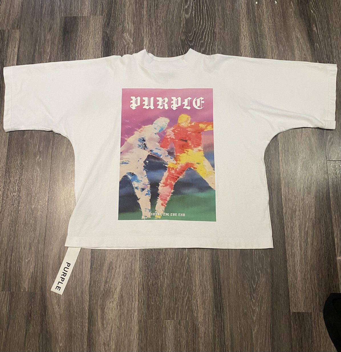 Purple Brand RARE PURPLE Brand drop shoulder T Size US M / EU 48-50 / 2 - 1 Thumbnail