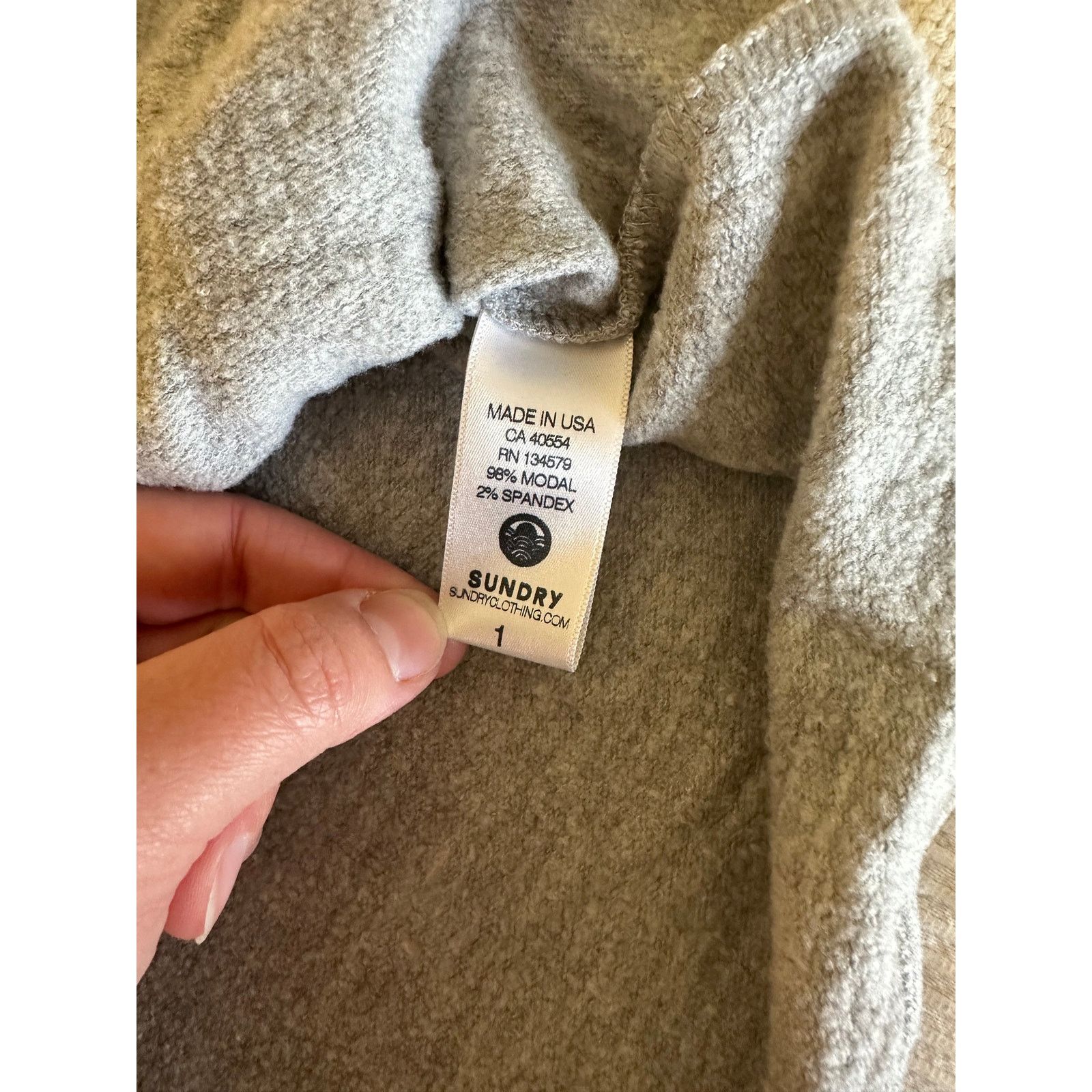 Sundry Sundry 1 Embroidered Sweatshirt Size S / US 4 / IT 40 - 4 Thumbnail