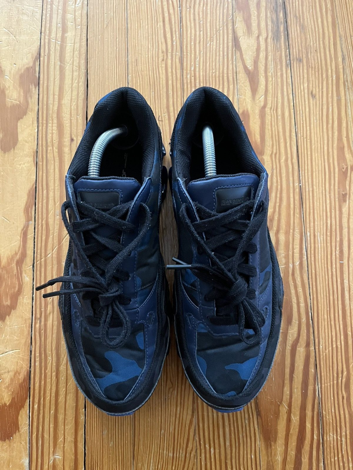 Adidas × Raf Simons Raf Simons Adidas Bounce Trainer Blue Camo Size US 9.5 / EU 42-43 - 2 Thumbnail