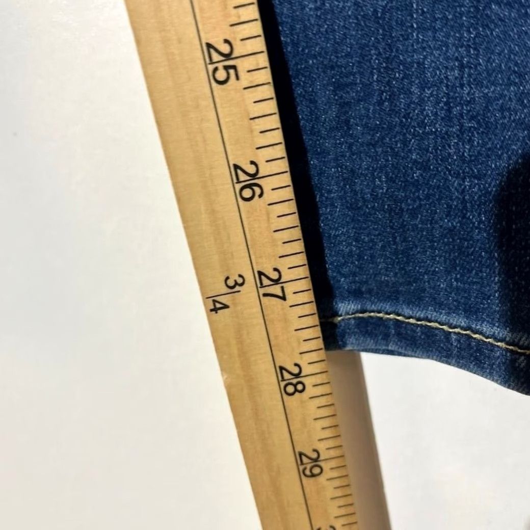 7 For All Mankind VINTAGE 7 For All Mankind Ankle Gwenevere Skinny 5 Pocket Washed Blue Jeans Women's 27 Size 27" / US 4 / IT 40 - 5 Thumbnail