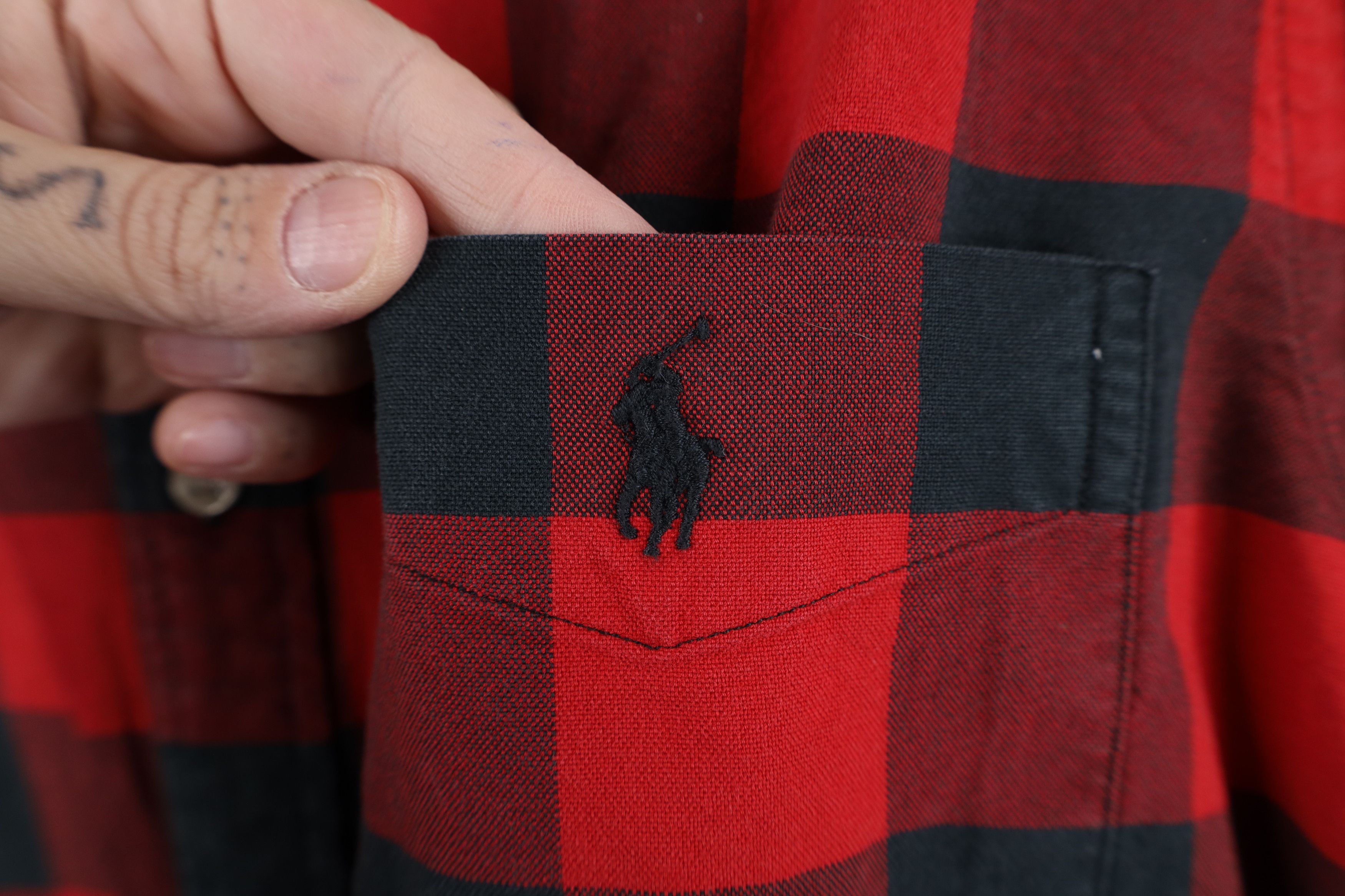 Ralph Lauren Vintage Ralph Lauren Fit Collared Button Down Shirt Red Size US S / EU 44-46 / 1 - 4 Thumbnail