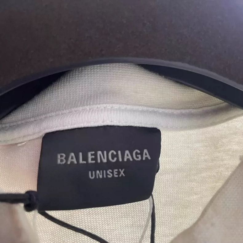 Balenciaga Balenciaga Embroidered short sleeves with holes dyed in cl Size US L / EU 52-54 / 3 - 4 Thumbnail