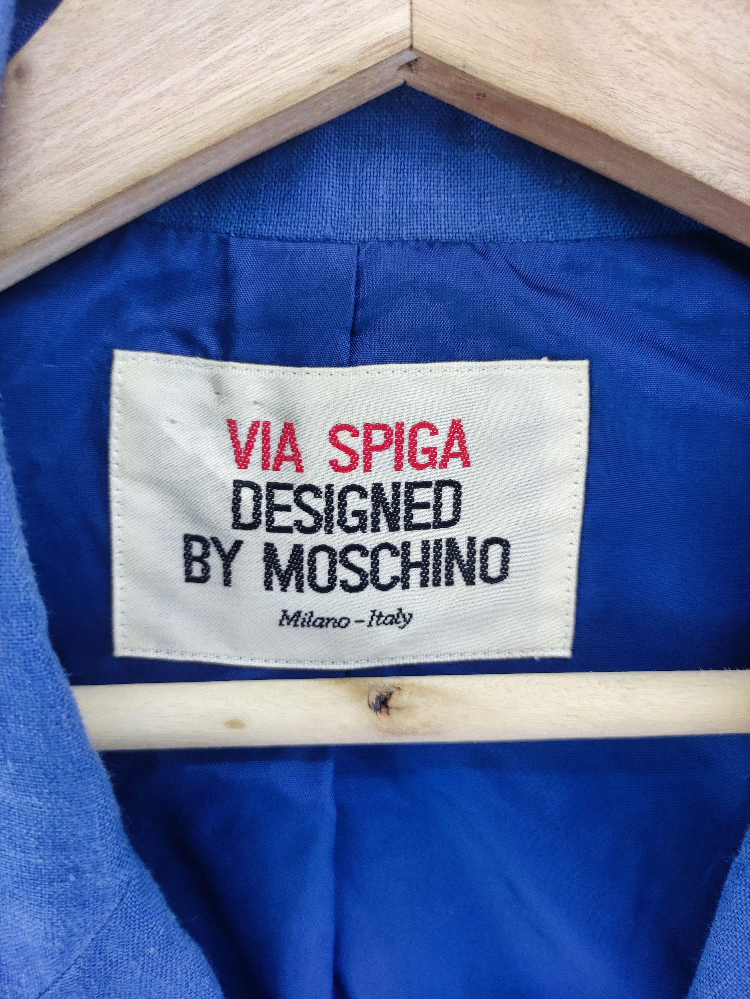 Moschino Vintage Moschino Coat Blazer Jacket Size S / US 4 / IT 40 - 5 Thumbnail